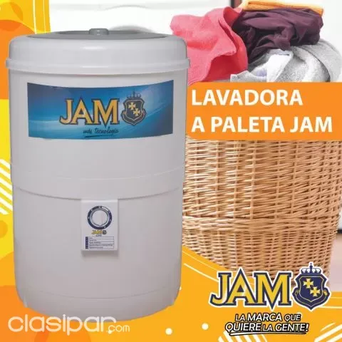 Lavarropa Semiautomatica 6 KG - JAM - A PALETA