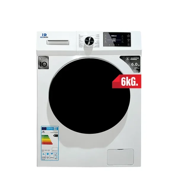 Lavarropa HD PLAY 6 KG Carga Frontal - Blanco