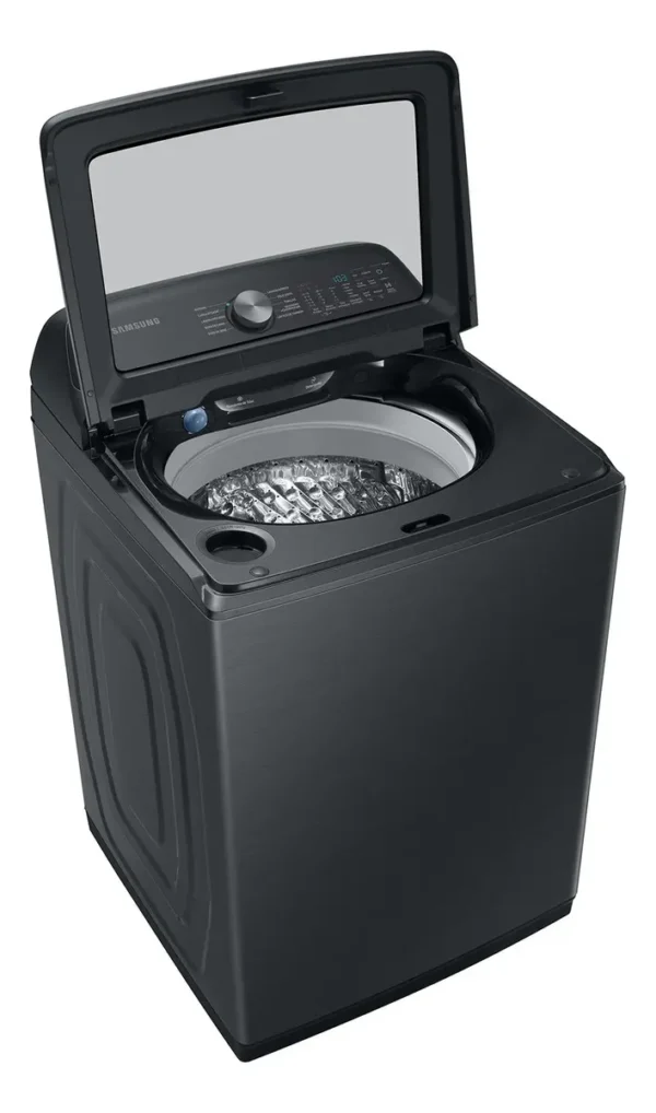 Lavarropa  SAMSUNG L 24 KG - ECO BUBBLE - CARGA SUPERIOR - NEGRO - WA2A8370GV