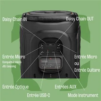 JBL Partybox club 130 - Blanco o Negro