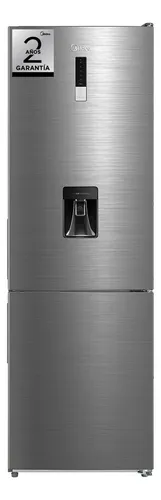 Heladera MIDEA 400 Litros frio seco - 2 puertas (sist. Invertido) - c/ dispenser de agua - mdrb424fgg4