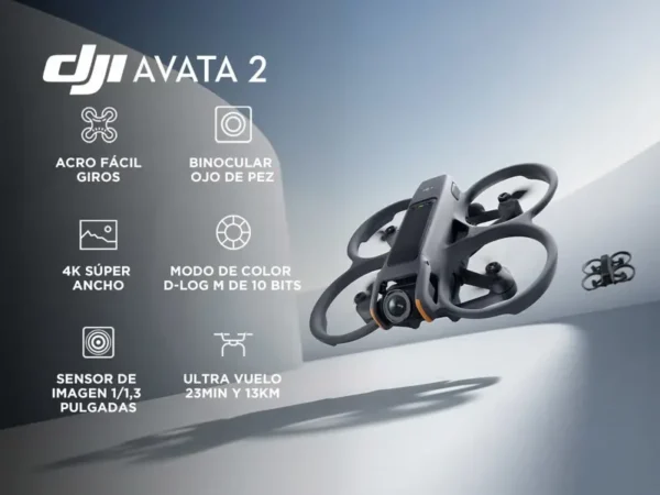 Drone DJI Avata 2 Fly More Combo 4K - 1 Baterias