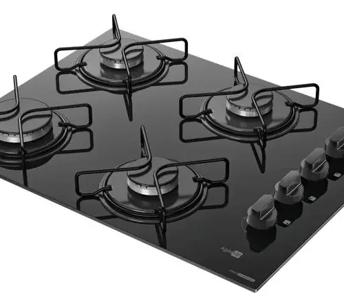 Cocina COOKTOP 4 Hornallas - Empotrable - Atlas - Agile UP - 1 MEGA LLAMA