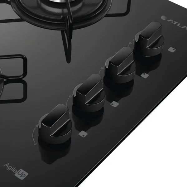 Cocina COOKTOP 4 Hornallas - Empotrable - Atlas - Agile UP - 1 MEGA LLAMA