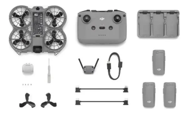 Drone Dji Neo FLY More Combo DN1A0626 (RC-N3) Anatel 4K com GPS - CON CONTROL