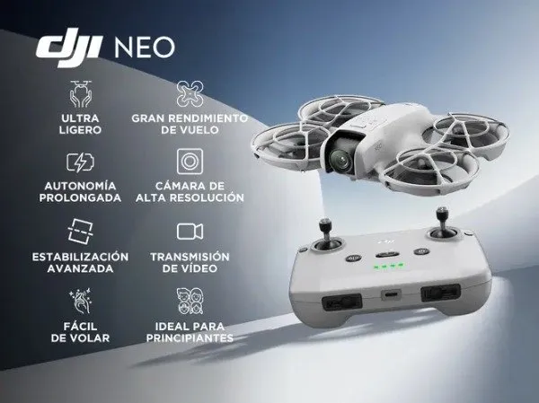 Drone Dji Neo Motion FLY More Combo DN1A0626 (RC Motion 3) 4K com GPS