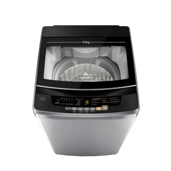 Lavarropa  MADEMSA Automatica carga superior INOX 9.5 KG