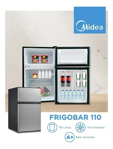 Frigobar MIDEA 110 litros - blanco