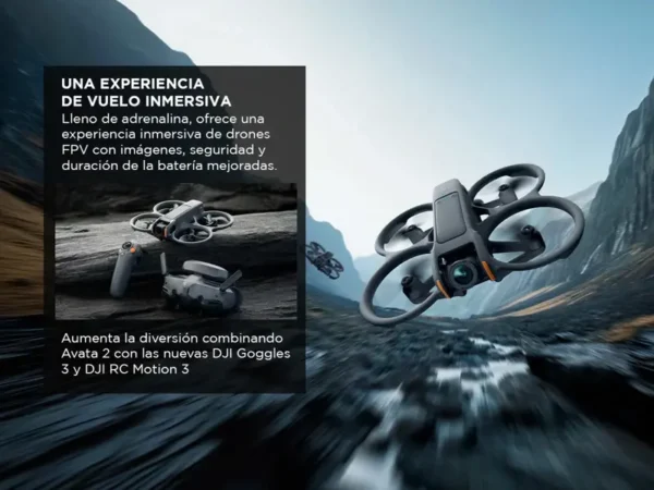 Drone DJI Avata 2 Fly More Combo 4K - 1 Baterias
