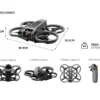 Drone DJI Avata 2 Fly More Combo 4K - 1 Baterias