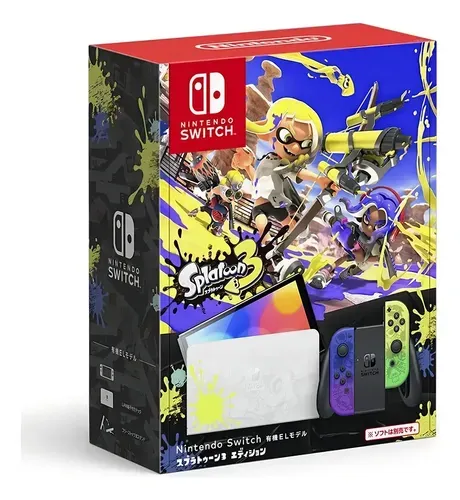 Consola NINTENDO SWITCH OLED SPLATOON 3/64GB