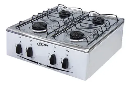 Cocina Mini a Gas / ANAFE / 4 Hornallas / ABBATEC Blanco o Negro