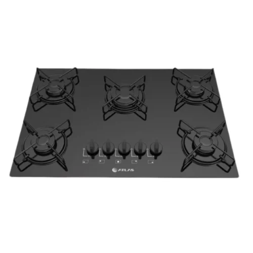 Cocina COOKTOP 5 Hornallas - Empotrable - Atlas - Agile UP - 1 MEGA LLAMA