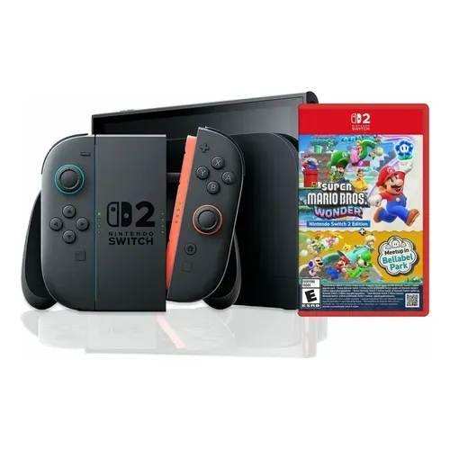 Consola NINTENDO SWITCH 2 - 256Gb LCD GRAY + JUEGO MARIO KART WORLD HKG