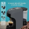 Cafetera ELECTROBRASS EBCM-20 / Multicapsulas 3 EN 1 NEGRO 850mL