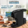 Cafetera ELECTROBRASS EBCM-20 / Multicapsulas 3 EN 1 NEGRO 850mL