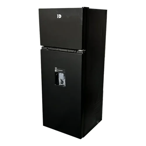 Heladera 300 litros con Dispenser - HD PLAY - Gris y Negro