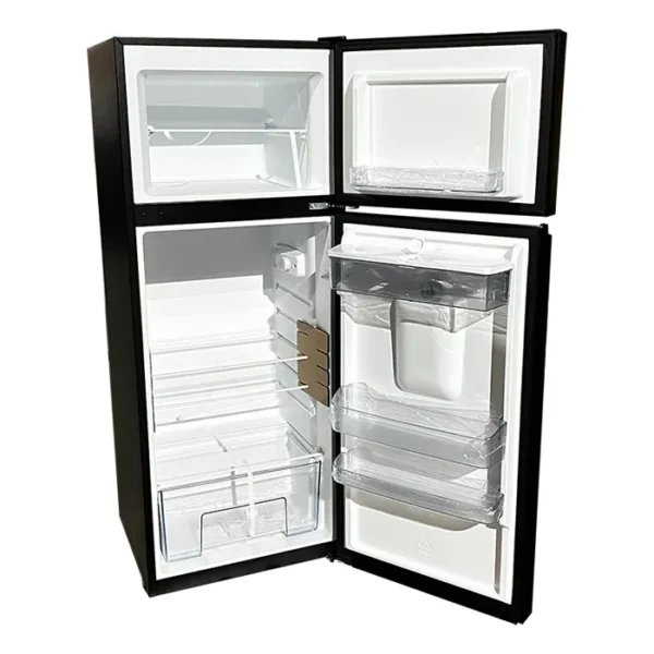 Heladera 300 litros con Dispenser - HD PLAY - Gris y Negro