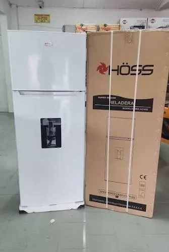 Heladera 300 litros HOSS blanco - hre-a240x + Dispenser de Agua