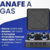 Cocina a Gas / ANAFE / 4 Hornallas / MARYLAND MR-G404