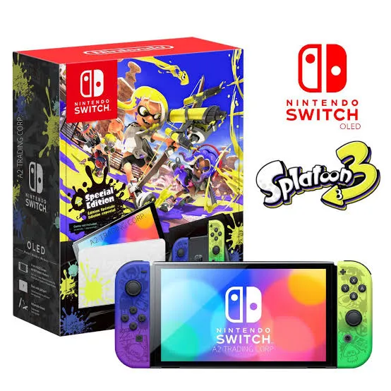 Consola NINTENDO SWITCH OLED SPLATOON 3/64GB