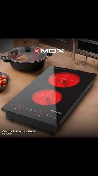 Cocina infrarroja Doble Hornalla MOX - MO-KIC04 - 3200W