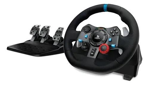 KIT VOLANTE + ACELERADOR LOGITECH G29 DRIVING FORCE PARA PS3/PS4/PS5/PC