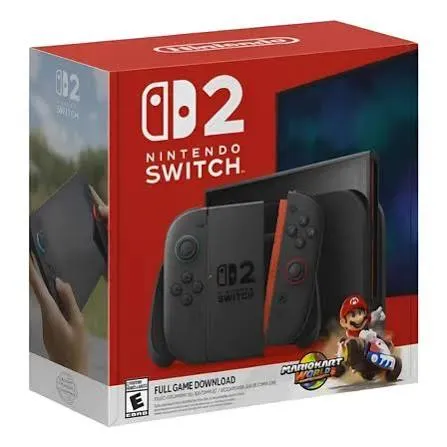 Consola NINTENDO SWITCH 2 - 256Gb LCD GRAY + JUEGO MARIO KART WORLD HKG