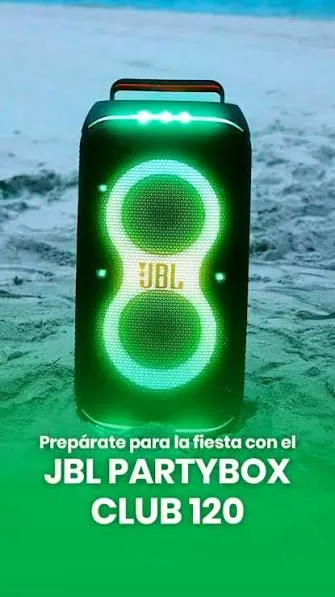 JBL Partybox club 120 - Blanco o Negro