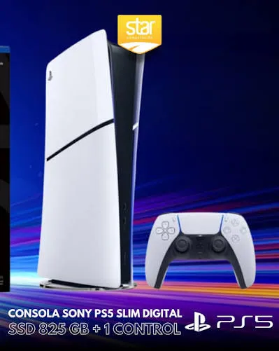 Consola Play Station 5 SLIM 825 GB DIGITAL