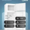 Heladera QUANTA arami 300 litros qthfh300 - frio húmedo