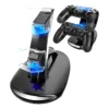 SOPORTE DE CARGA GAMER KRAB KBD5PRO - PARA PS5 - MULTIFUNCIONAL - RGB -