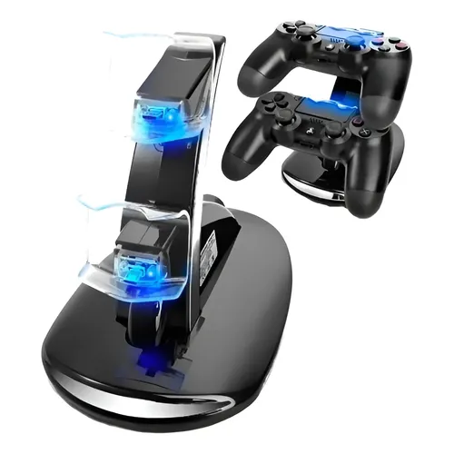 SOPORTE DE CARGA GAMER KRAB KBD5PRO - PARA PS5 - MULTIFUNCIONAL - RGB -