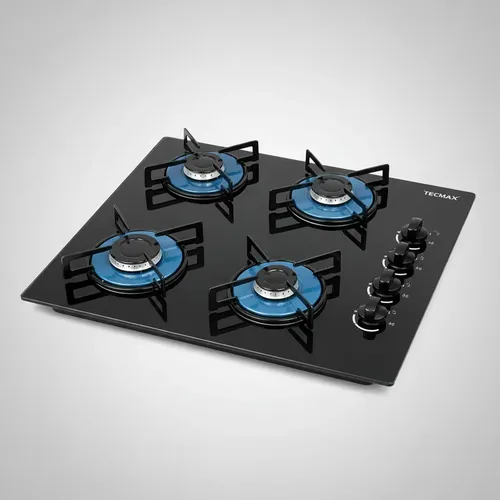 Cocina a Gas/ ANAFE / 4 Hornallas / TECMAX
