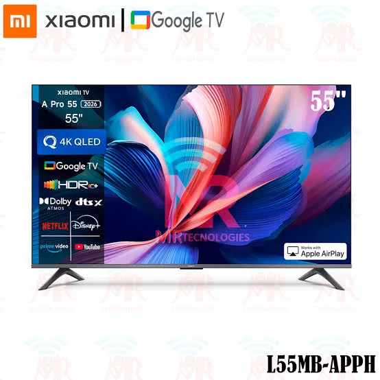 Smart TV 55 Pulgadas Marca XIAOMI A Pro QLED (modelo L55MB-APPH, versión 2026)