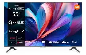 Smart TV 55 Pulgadas Marca XIAOMI A Pro QLED (modelo L55MB-APPH, versión 2026)
