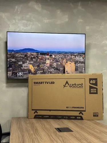 Smart TV 40 Pulgadas marca AUDISAT Qled ad-40q - Android Full HD