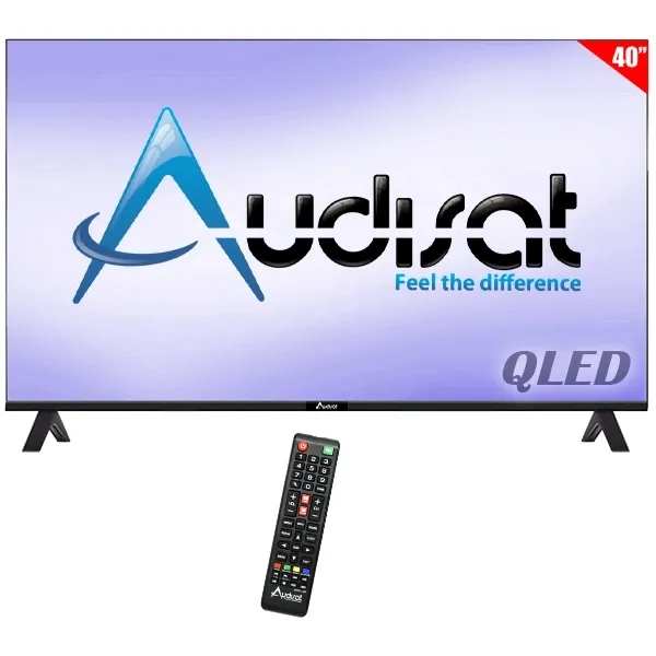Smart TV 40 Pulgadas marca AUDISAT Qled ad-40q - Android Full HD