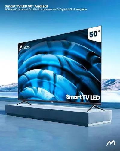 Smart TV 50 Pulgadas marca AUDISAT - Android TV
