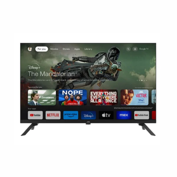 Smart TV 43  Marca JVC + Google TV