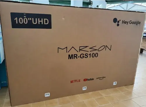Smart TV 100 Pulgadas marca Marson Web Os - 4k -